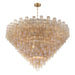 Crystorama - ADD-329-AG-AM - 40 Light Chandelier - Addis - Aged Brass