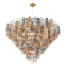 Crystorama - ADD-329-AG-AU - 40 Light Chandelier - Addis - Aged Brass