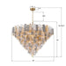 Crystorama - ADD-329-AG-AU - 40 Light Chandelier - Addis - Aged Brass