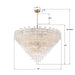 Crystorama - ADD-329-AG-CL - 40 Light Chandelier - Addis - Aged Brass