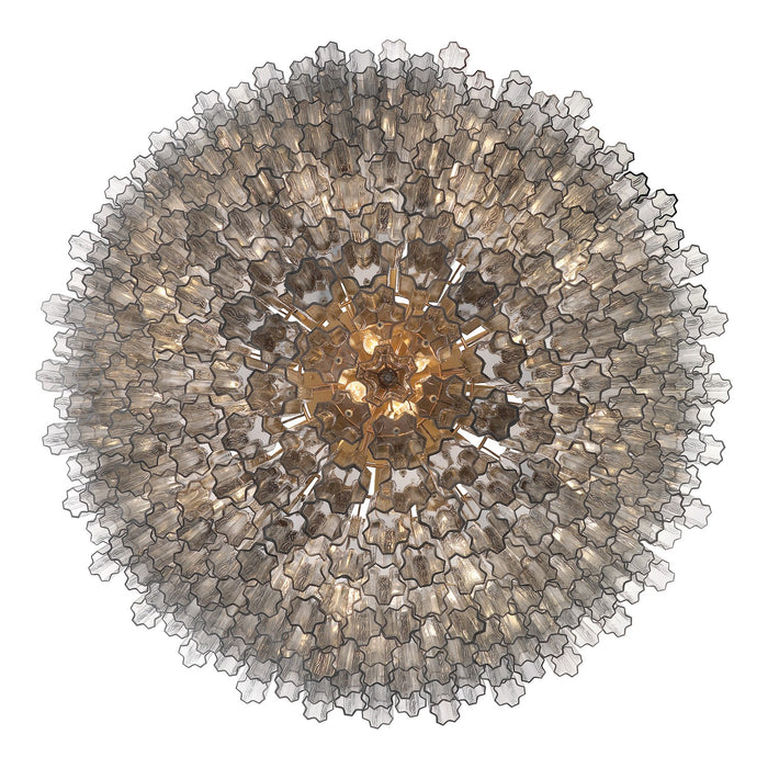 Crystorama - ADD-329-AG-SM - 40 Light Chandelier - Addis - Aged Brass
