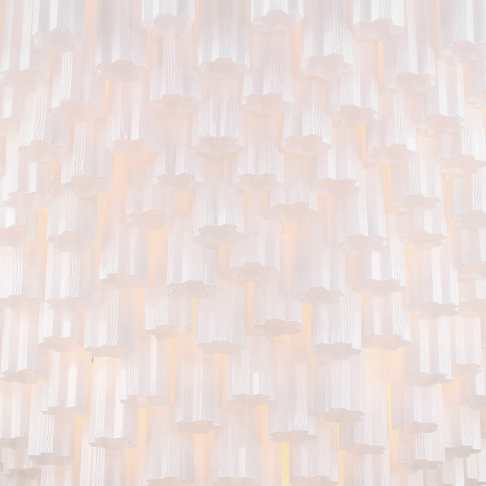 Crystorama - ADD-329-AG-WH - 40 Light Chandelier - Addis - Aged Brass