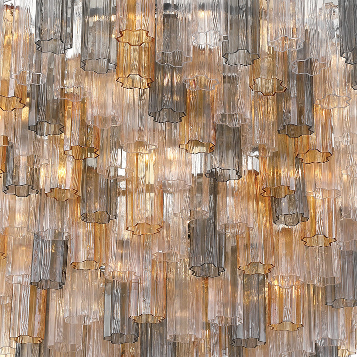 Crystorama - ADD-329-CH-AU - 40 Light Chandelier - Addis - Polished Chrome