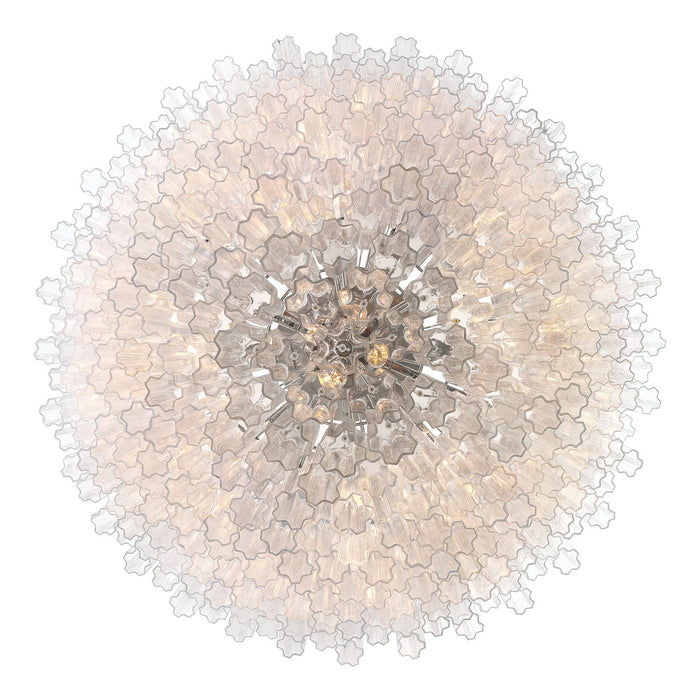 Crystorama - ADD-329-CH-CL - 40 Light Chandelier - Addis - Polished Chrome