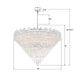 Crystorama - ADD-329-CH-CL - 40 Light Chandelier - Addis - Polished Chrome
