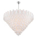 Crystorama - ADD-329-CH-WH - 40 Light Chandelier - Addis - Polished Chrome