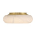 Crystorama - AME-405-AG - LED Flush Mount - Acme - Aged Brass