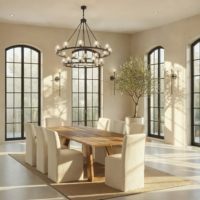 Crystorama - ARA-10261-MK - LED Wall Sconce - Aragon - Matte Black