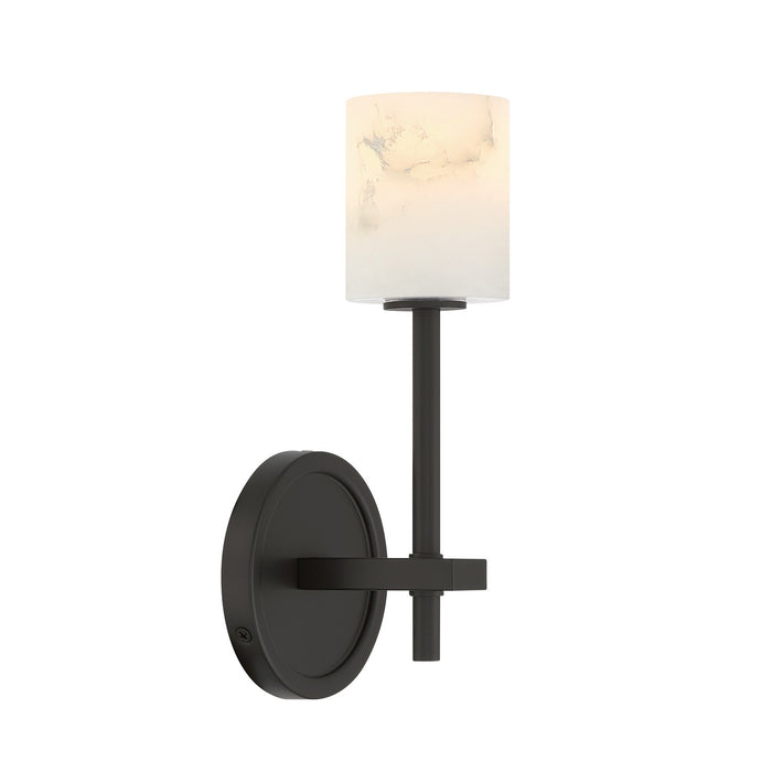 Crystorama - ARA-10261-MK-ST - LED Wall Sconce - Aragon - Matte Black