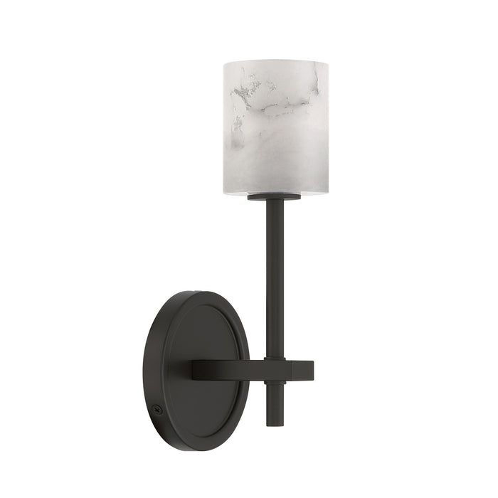 Crystorama - ARA-10261-MK-ST - LED Wall Sconce - Aragon - Matte Black