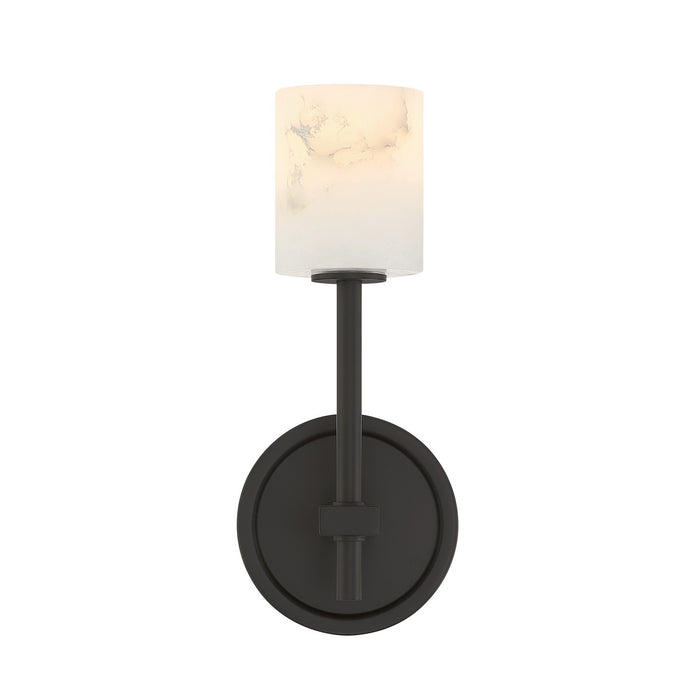 Crystorama - ARA-10261-MK-ST - LED Wall Sconce - Aragon - Matte Black