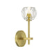 Crystorama - ARA-10261-SB - LED Wall Sconce - Aragon - Soft Brass