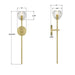 Crystorama - ARA-10261-SB - LED Wall Sconce - Aragon - Soft Brass