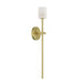 Crystorama - ARA-10261-SB-ST - LED Wall Sconce - Aragon - Soft Brass