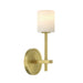 Crystorama - ARA-10261-SB-ST - LED Wall Sconce - Aragon - Soft Brass