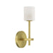 Crystorama - ARA-10261-SB-ST - LED Wall Sconce - Aragon - Soft Brass