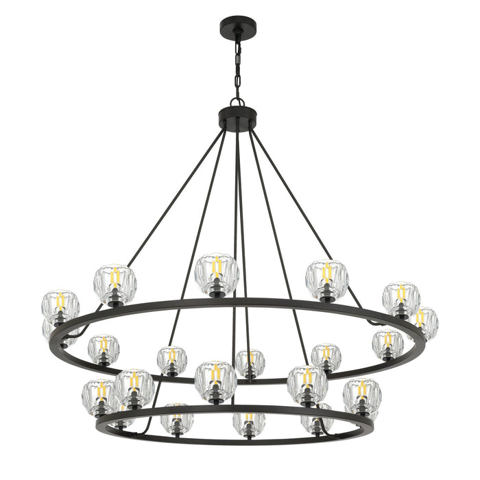 Crystorama - ARA-10268-MK - LED Chandelier - Aragon - Matte Black