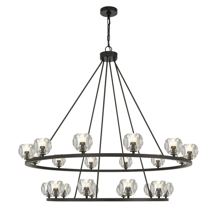Crystorama - ARA-10268-MK - LED Chandelier - Aragon - Matte Black