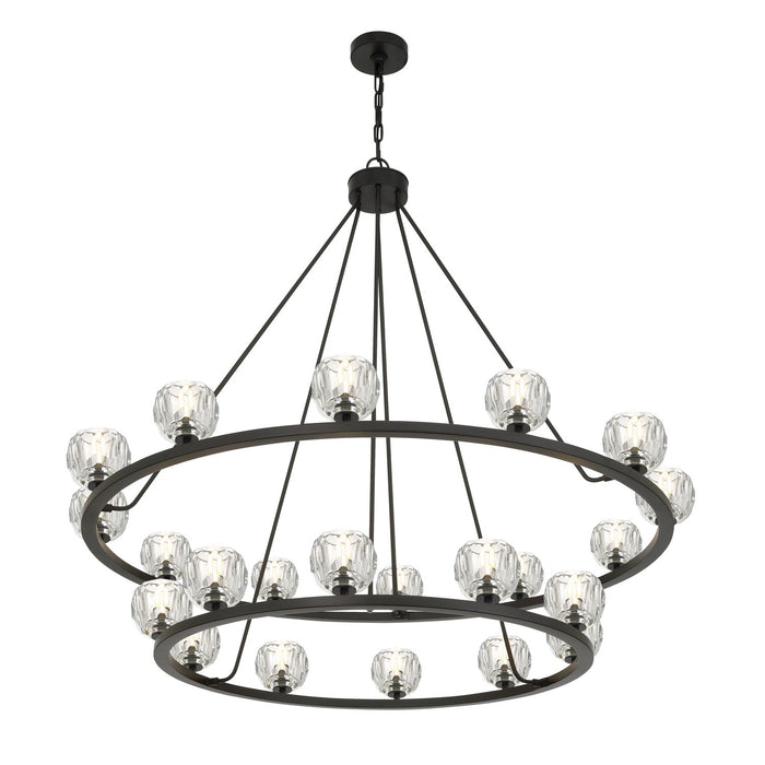 Crystorama - ARA-10268-MK - LED Chandelier - Aragon - Matte Black
