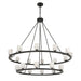 Crystorama - ARA-10268-MK-ST - LED Chandelier - Aragon - Matte Black