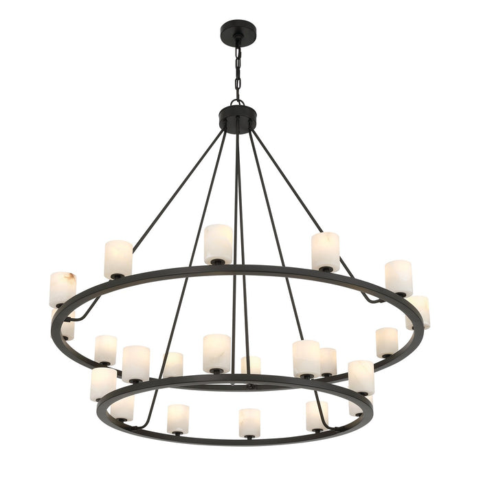 Crystorama - ARA-10268-MK-ST - LED Chandelier - Aragon - Matte Black