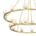 Crystorama - ARA-10268-SB-ST - LED Chandelier - Aragon - Soft Brass