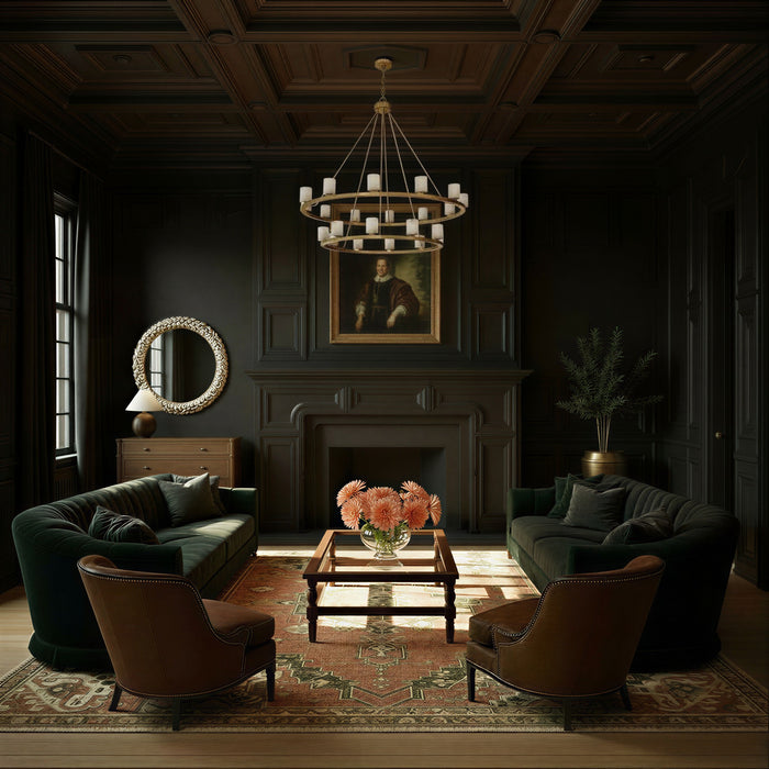 Crystorama - ARA-10268-SB-ST - LED Chandelier - Aragon - Soft Brass