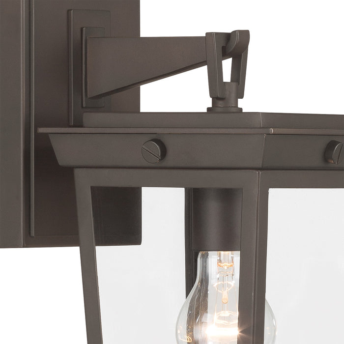 Crystorama - BEL-A8061-TZ - One Light Outdoor Wall Sconce - Belmont - Twilight Bronze