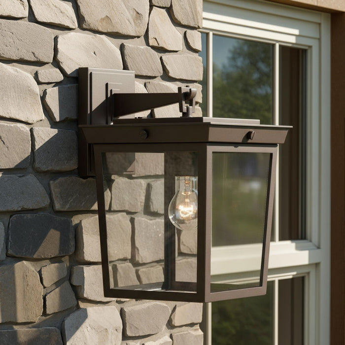 Crystorama - BEL-A8062-TZ - One Light Outdoor Wall Sconce - Belmont - Twilight Bronze