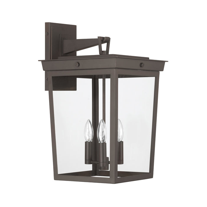 Crystorama - BEL-A8063-TZ - Three Light Outdoor Wall Sconce - Belmont - Twilight Bronze