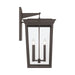 Crystorama - BEL-A8064-TZ - Four Light Outdoor Wall Sconce - Belmont - Twilight Bronze