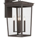 Crystorama - BEL-A8064-TZ - Four Light Outdoor Wall Sconce - Belmont - Twilight Bronze
