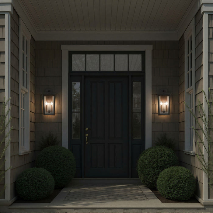 Crystorama - BEL-A8064-TZ - Four Light Outdoor Wall Sconce - Belmont - Twilight Bronze