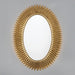 Crystorama - BRH-M500-GA - LED Mirror - Broche - Antique Gold