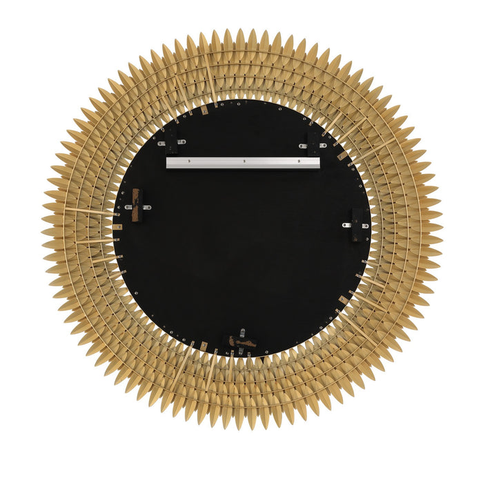 Crystorama - BRH-M546-GA - Mirror - Broche - Antique Gold