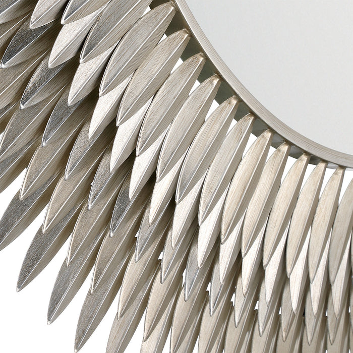 Crystorama - BRH-M546-SA - Mirror - Broche - Antique Silver