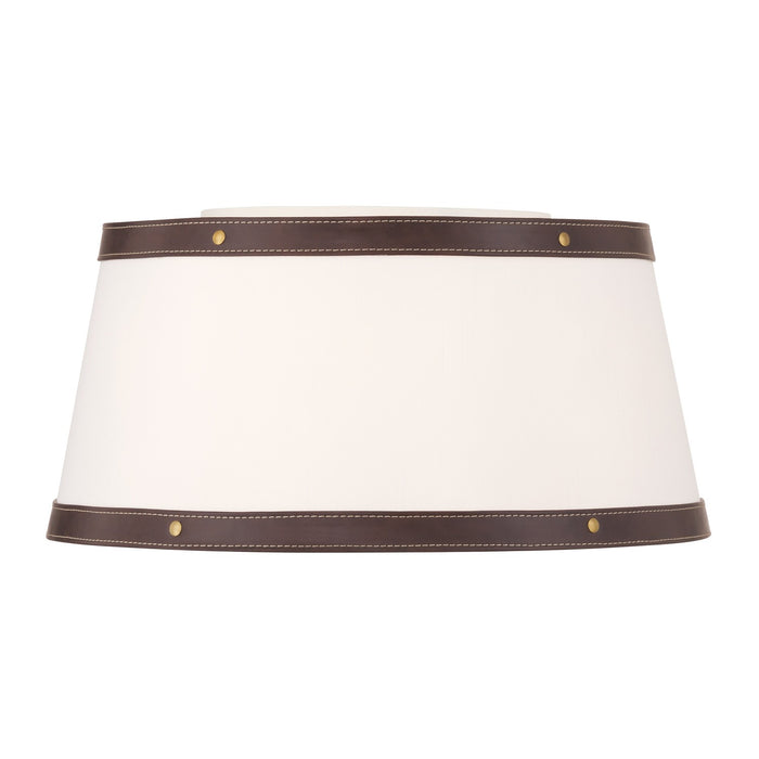 Crystorama - CAL-2400-LG - Three Light Flush Mount - Callahan - Luxe Gold