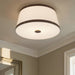Crystorama - CAL-2400-LG - Three Light Flush Mount - Callahan - Luxe Gold