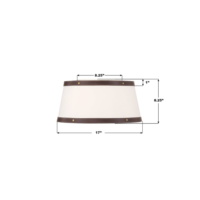 Crystorama - CAL-2400-LG - Three Light Flush Mount - Callahan - Luxe Gold