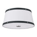 Crystorama - CAL-2400-PN - Three Light Flush Mount - Callahan - Polished Nickel