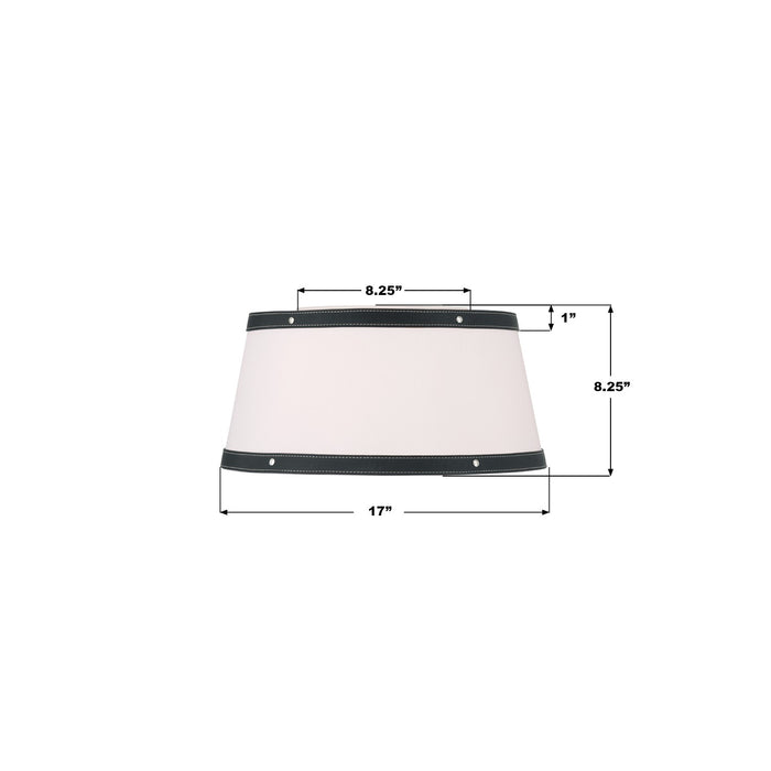 Crystorama - CAL-2400-PN - Three Light Flush Mount - Callahan - Polished Nickel