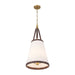 Crystorama - CAL-2404-LG - Three Light Pendant - Callahan - Luxe Gold