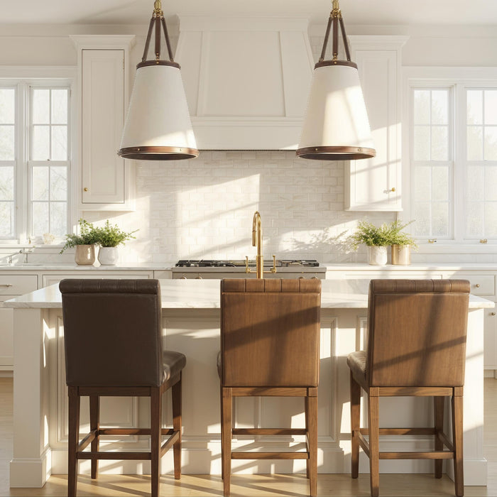 Crystorama - CAL-2404-LG - Three Light Pendant - Callahan - Luxe Gold