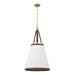 Crystorama - CAL-2405-LG - Four Light Pendant - Callahan - Luxe Gold