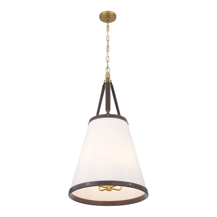 Crystorama - CAL-2405-LG - Four Light Pendant - Callahan - Luxe Gold