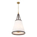 Crystorama - CAL-2405-LG - Four Light Pendant - Callahan - Luxe Gold