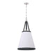 Crystorama - CAL-2405-PN - Four Light Pendant - Callahan - Polished Nickel