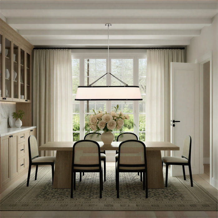 Crystorama - CAL-2407-PN - Six Light Chandelier - Callahan - Polished Nickel