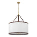 Crystorama - CAL-2408-LG - Eight Light Pendant - Callahan - Luxe Gold