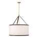 Crystorama - CAL-2408-LG - Eight Light Pendant - Callahan - Luxe Gold